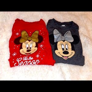 🎀Minnie mouse Girl Long Sleeve Shirt